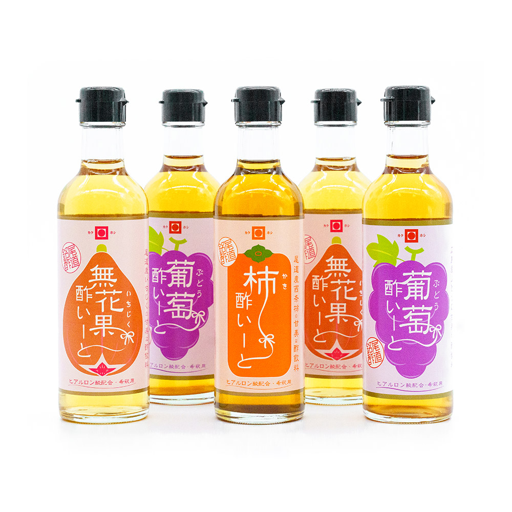商品ラインナップ - 尾道造酢（株）｜風味豊かな尾道の酢【カクホシ酢】